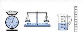 Various types of measuring tools