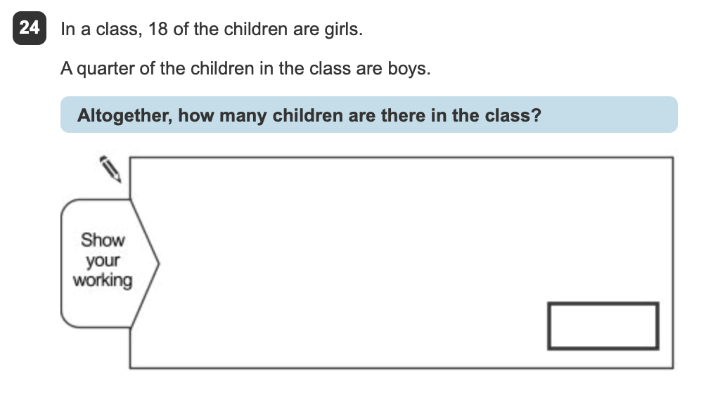 KS2 Sats questions